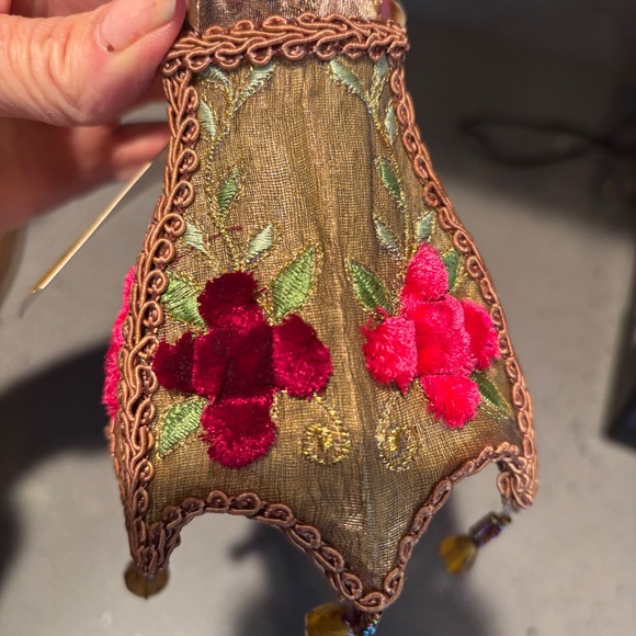 2 vintage Midwest of Canon Falls Isabelle de Borchgrave lampshade ornaments - Picture 7 of 8